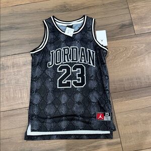 Jordan Black and White 23 Jersey snakeskin limited edition (youth)